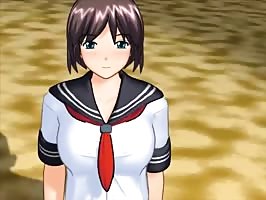 Naughty schoolgirl in 3d hentai sex