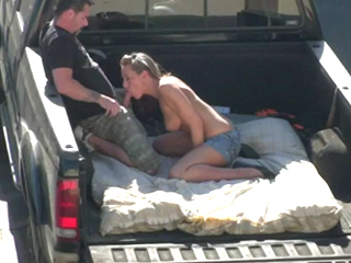 Imges Sucking Cock In Public - Trashy Girl Sucks Dick In Apartment Parking Lot Related ...