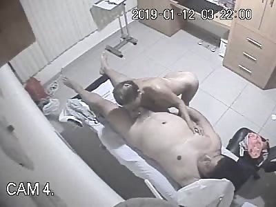 Latins doctors fucking in clinic spycam voyeur